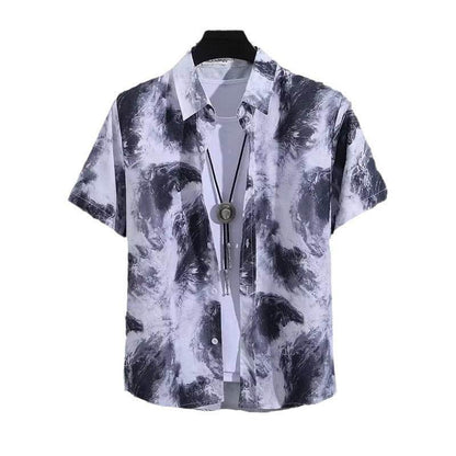 Men's Quick-Drying Floral Beach Suit - Loose Fit, Stylish Summer Set - Buy Center