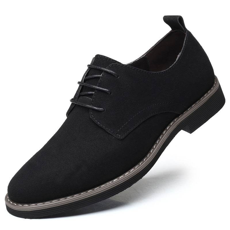 Men's Plus Size Frosted Casual Shoes - Stylish British Design, Comfortable Fit - Buy Center