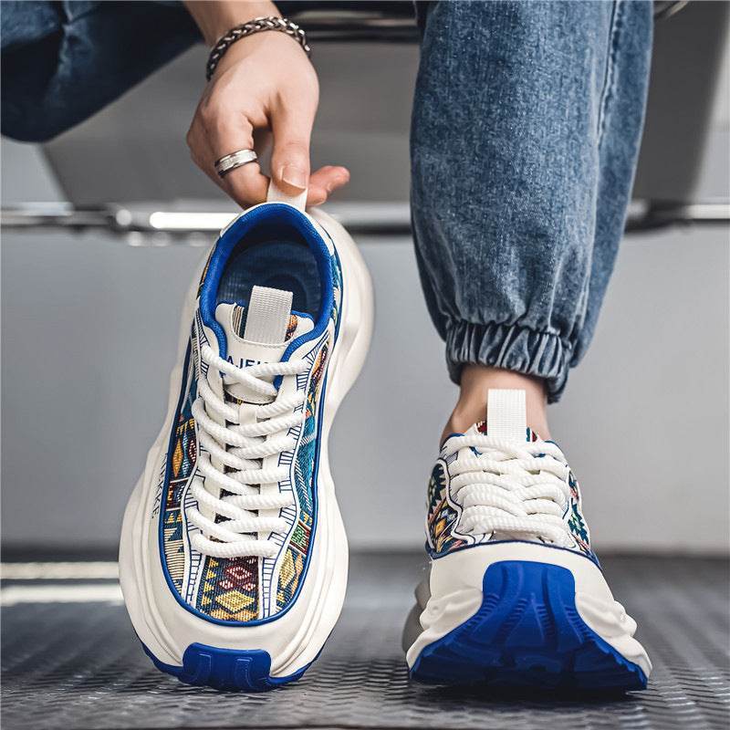 Buy Center Men's Casual Sneakers - Breathable Height Increasing Dad Shoes - Buy Center