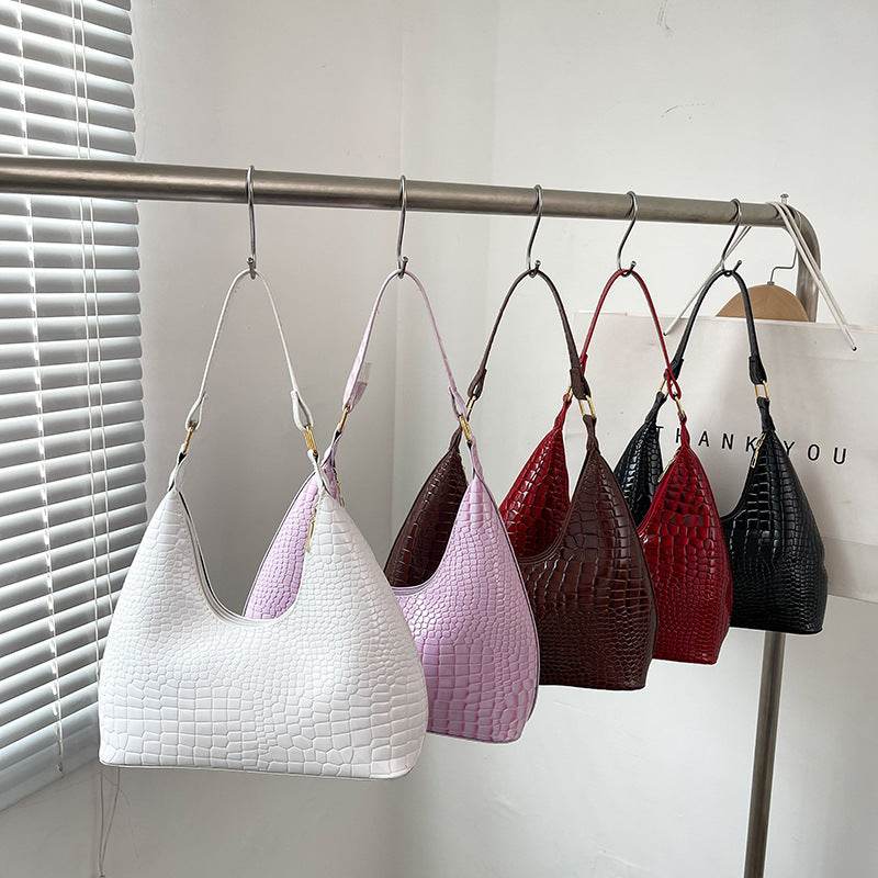 Fashion Stone Pattern Women's Shoulder Bag - Stylish PU Crossbody 2025 - Buy Center