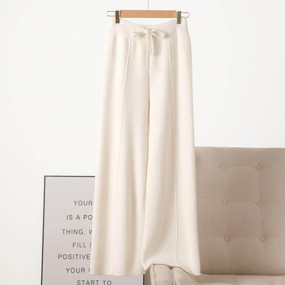 New High Waist Wool Wide Leg Trousers - Stylish & Comfortable 2025 - Buy Center