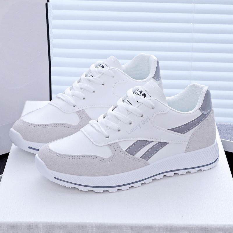 Women's Lightweight White Running Shoes - Stylish All-Season Casual Footwear - Buy Center