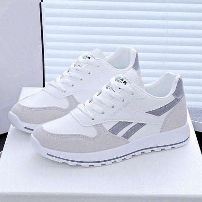 Women's Lightweight White Running Shoes - Stylish All-Season Casual Footwear - Buy Center