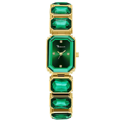 Elegant Square Dial Women's Bracelet Watch - 27mm Stylish Timepiece - Buy Center
