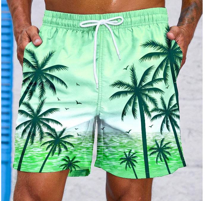 Buycenter Men's 3D Printed Camouflage Beach Shorts - Fashionable & Comfortable - Buy Center