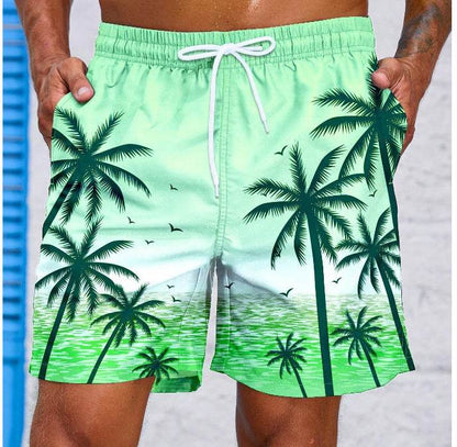 Buycenter Men's 3D Printed Camouflage Beach Shorts - Fashionable & Comfortable - Buy Center