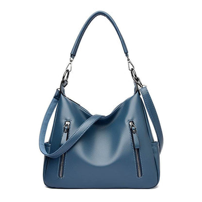 Fashion All-Match Messenger Bag - Trendy Dumpling Shape & Soft PU - Buy Center