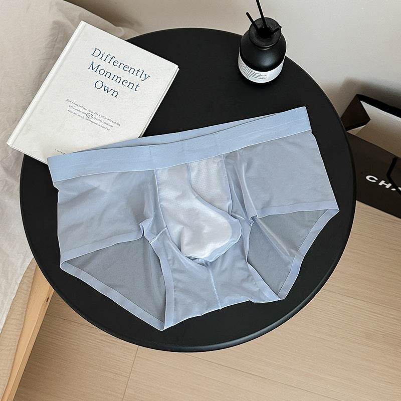 Ice Silk Men's Triangle Underwear - Lightweight, Breathable Comfort 2025 - Buy Center