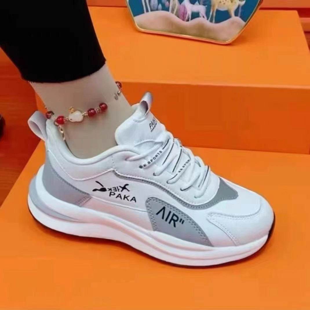 Buycenter Women's Casual Leather Shoes - Breathable, Soft Bottom Design - Buy Center