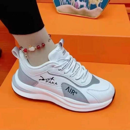 Buycenter Women's Casual Leather Shoes - Breathable, Soft Bottom Design - Buy Center