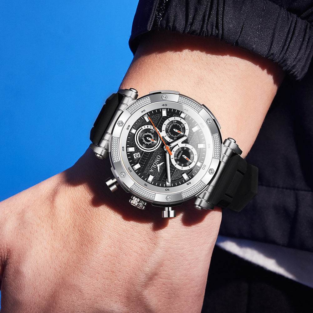 Buycenter Fashion Multi-functional Quartz Tape Watch - Waterproof & Stylish - Buy Center