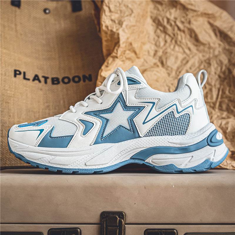 Thick Bottom Casual Daddy Shoes - Trendy Low Top for All-Day Comfort - Buy Center