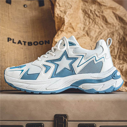 Thick Bottom Casual Daddy Shoes - Trendy Low Top for All-Day Comfort - Buy Center