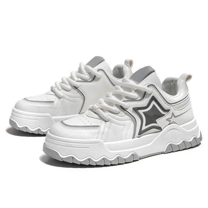 Trendy Men's Casual Shoes - Stylish Color Match with Chunky Heel Design - Buy Center