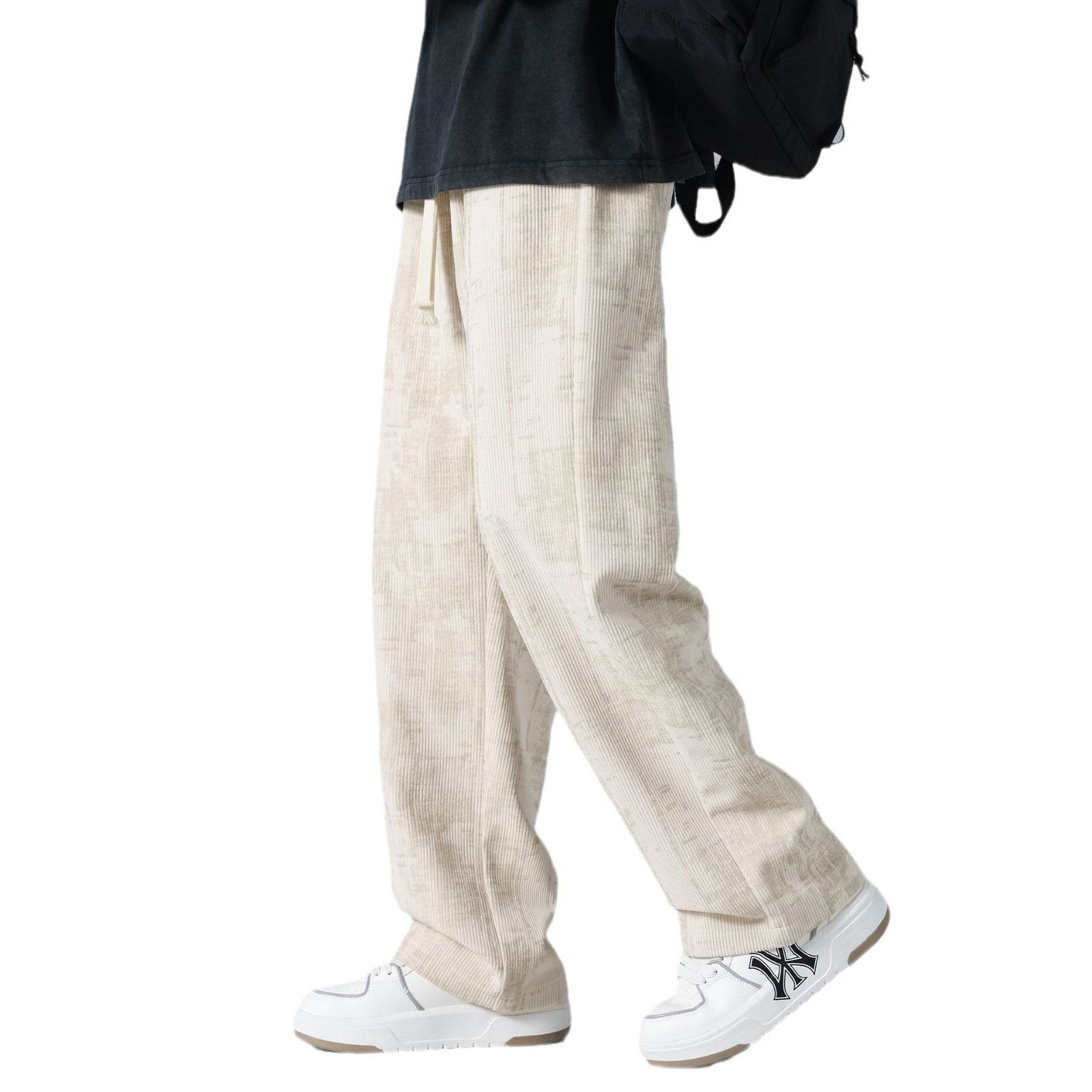 Stylish Corduroy Pants for Men - Camouflage Casual Trousers 2025 - Buy Center