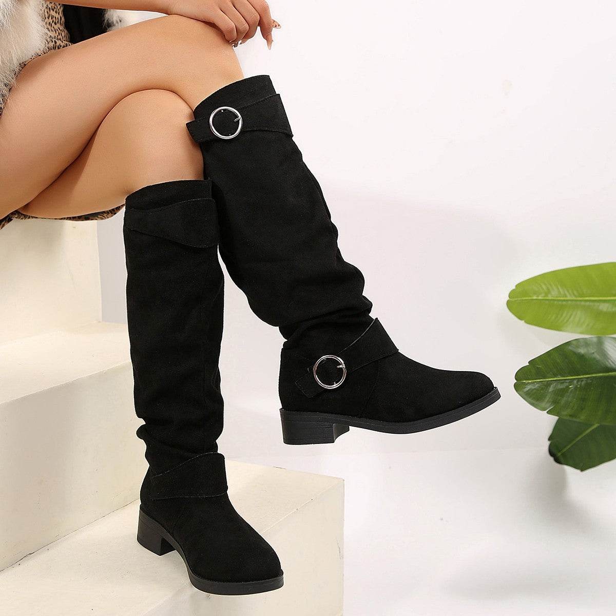 New Fashion Retro Boots for Kids - Stylish Round Head Design, Casual Look - Buy Center