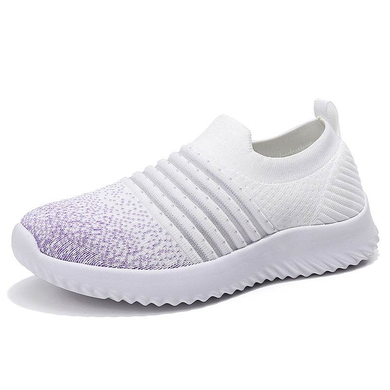 Women's Breathable Mesh Sneakers - Lightweight Casual Flats for Summer - Buy Center