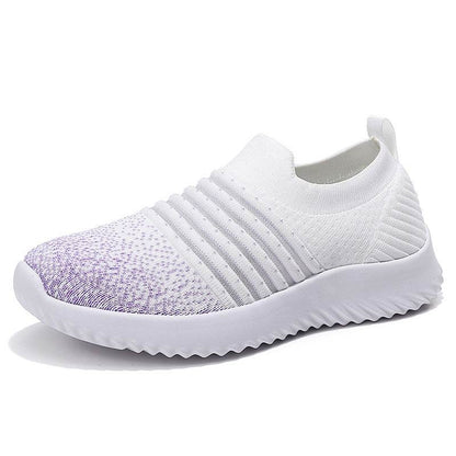 Women's Breathable Mesh Sneakers - Lightweight Casual Flats for Summer - Buy Center