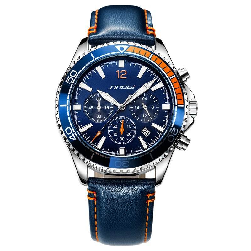 Men's Multi-Function Sport Chronograph Watch - Luminous & Water Resistant - Buy Center