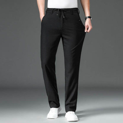 Summer Thin Cotton-Linen Trousers - Breathable Loose-Fit White Pants - Buy Center