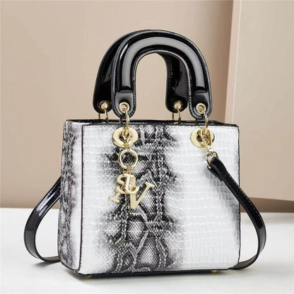 Buycenter Women's Shoulder Messenger Bag - Snakeskin & Nail Pattern Styles - Buy Center
