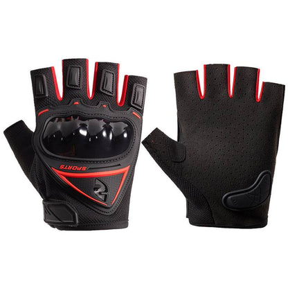 Breathable Non-Slip Riding Gloves - Touch Screen, Long & Half Finger - Buy Center