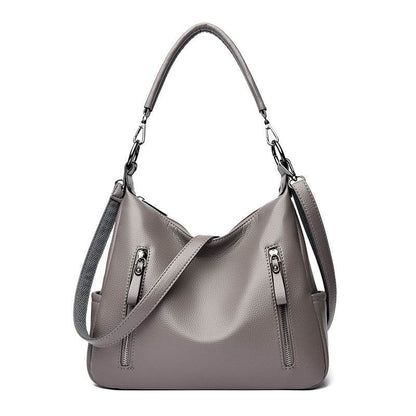 Fashion All-Match Messenger Bag - Trendy Dumpling Shape & Soft PU - Buy Center