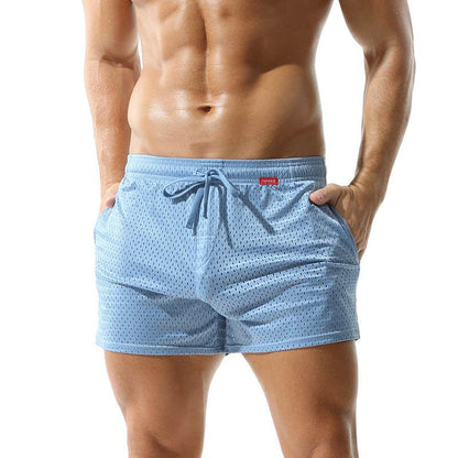 Buycenter Men's Loose Fashion Sport Boxers - Solid Color Casual Shorts - Buy Center