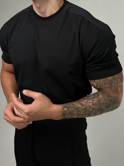 American Retro Men's Summer Short Sleeve Shirt - Casual Solid Color Styles - Buy Center