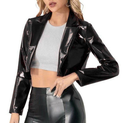 European American Short Motorcycle Jacket - Unisex Spandex Coat 2025 - Buy Center
