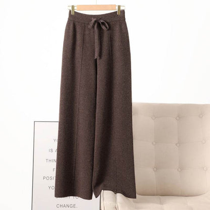 New High Waist Wool Wide Leg Trousers - Stylish & Comfortable 2025 - Buy Center