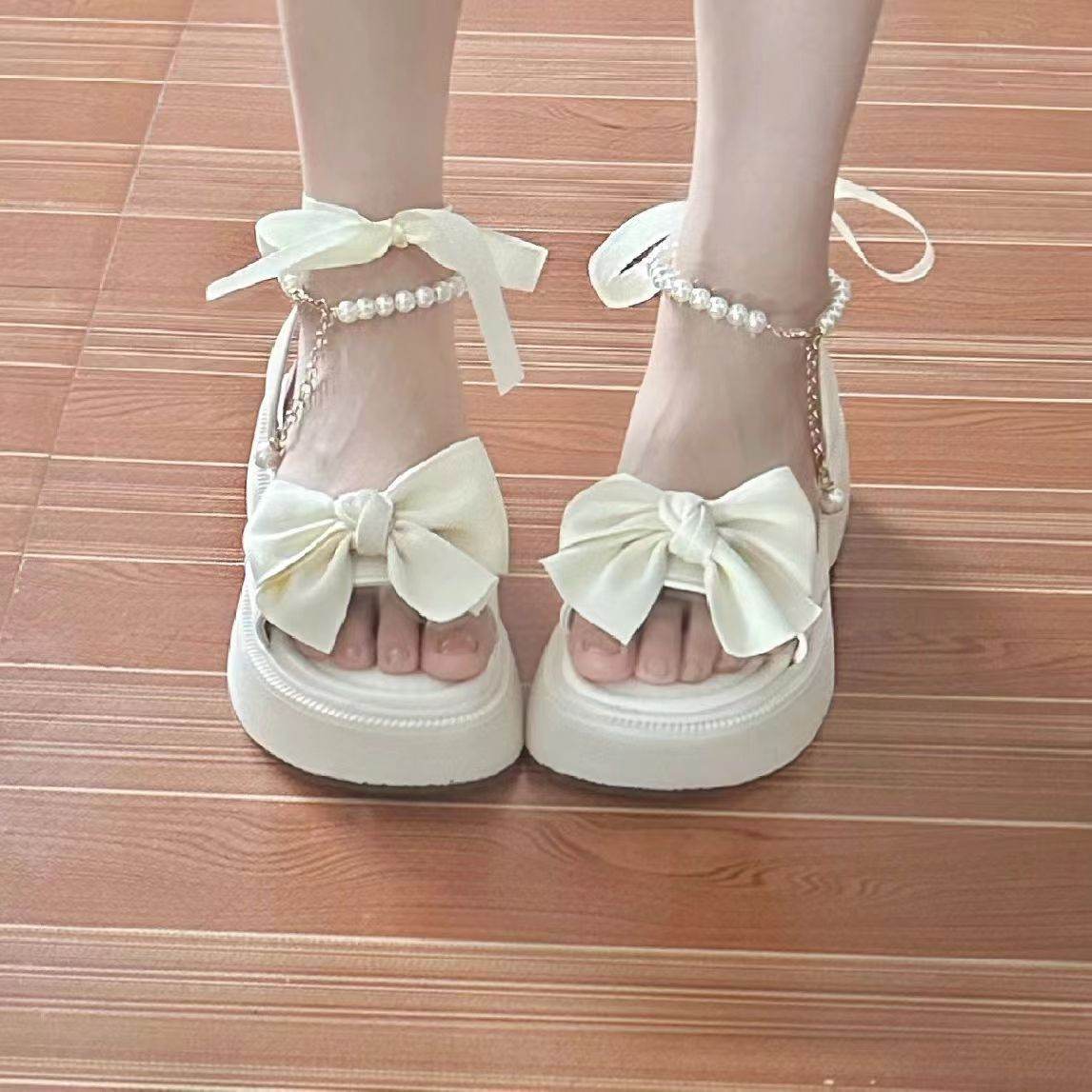 Princess Holiday Sandals for Women - Stylish Creamy-White Summer Footwear - Buy Center