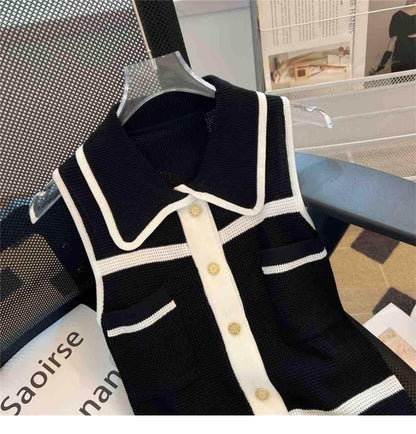 Classic Chic Sleeveless Knitwear - Women's Stylish Camis in Tencel - Buy Center