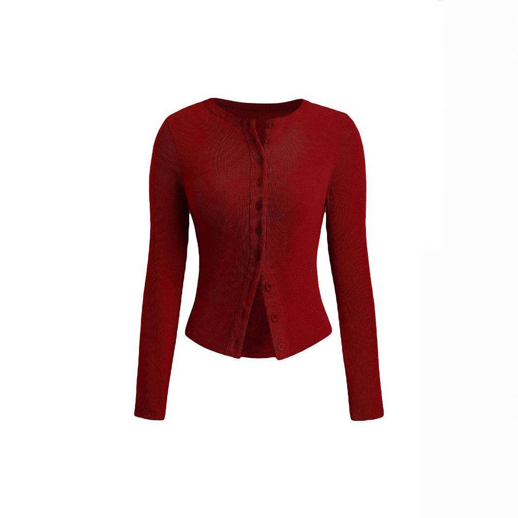 Women's Long Sleeve Cardigan - Slim Fit Sunken Stripe Blazer Styles - Buy Center