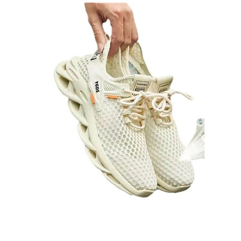 Versatile Summer Fly-knit Sneakers for Women - Breathable and Stylish Flats - Buy Center
