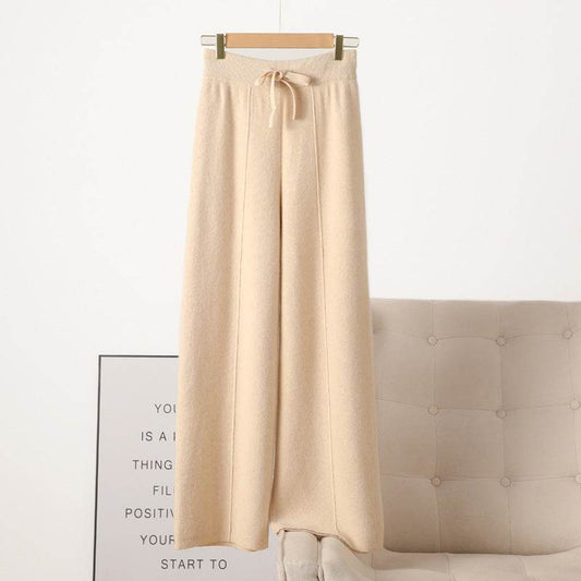 New High Waist Wool Wide Leg Trousers - Stylish & Comfortable 2025 - Buy Center