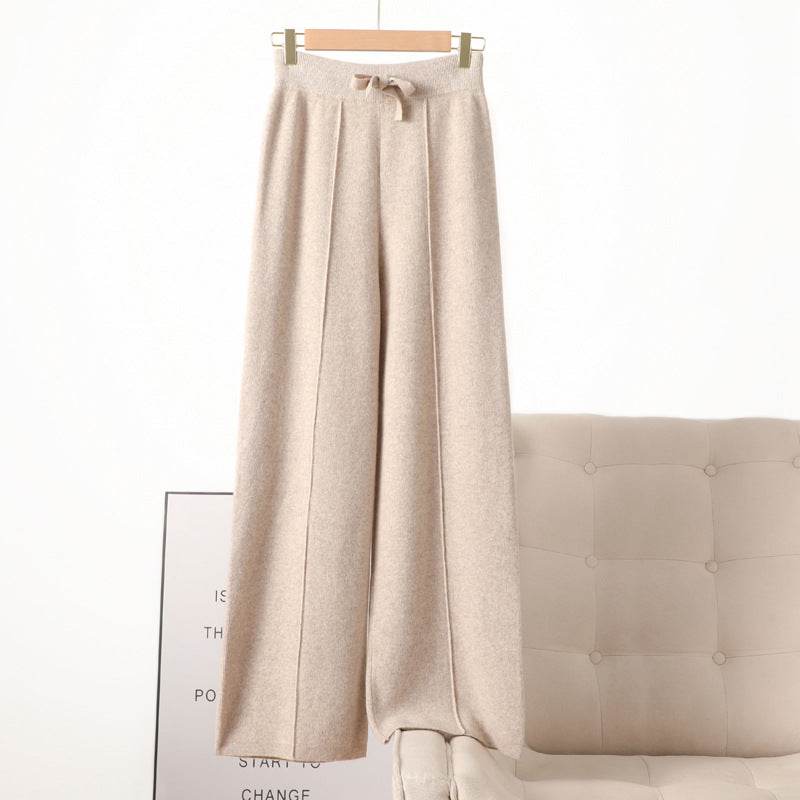 New High Waist Wool Wide Leg Trousers - Stylish & Comfortable 2025 - Buy Center