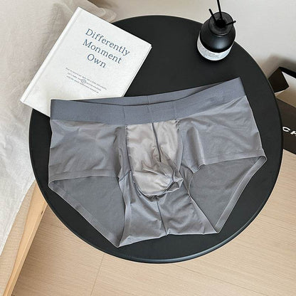 Ice Silk Men's Triangle Underwear - Lightweight, Breathable Comfort 2025 - Buy Center