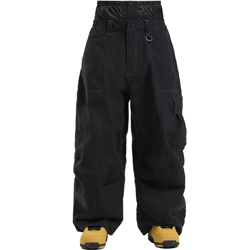 Buycenter Wide Leg Ski Pants - Windproof, Waterproof, Casual Outdoor Wear - Buy Center