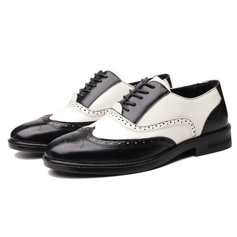 Business Formal Carved Men's Leather Shoes - Stylish & Comfortable Fit - Buy Center
