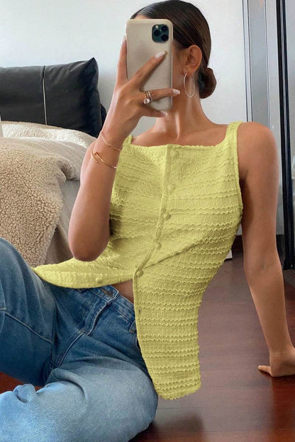 Buycenter Spring Sleeveless Vest Top - Classic Fit for Women’s Clothing - Buy Center