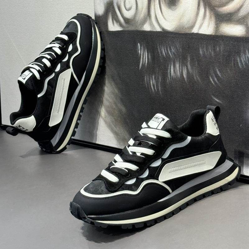 Buycenter Casual Lightweight Sneakers - Trendy Color Matching for Men - Buy Center