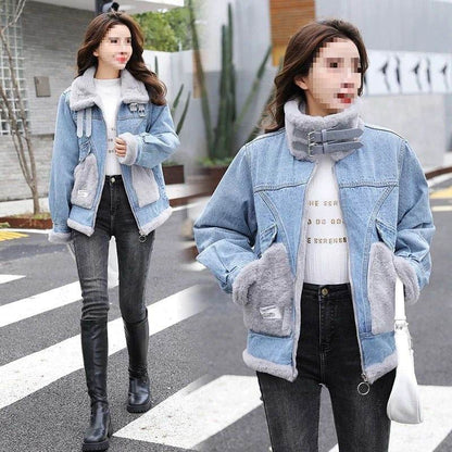 Buycenter Women's Short Winter Jacket - Stylish Sleeveless Coat - Buy Center