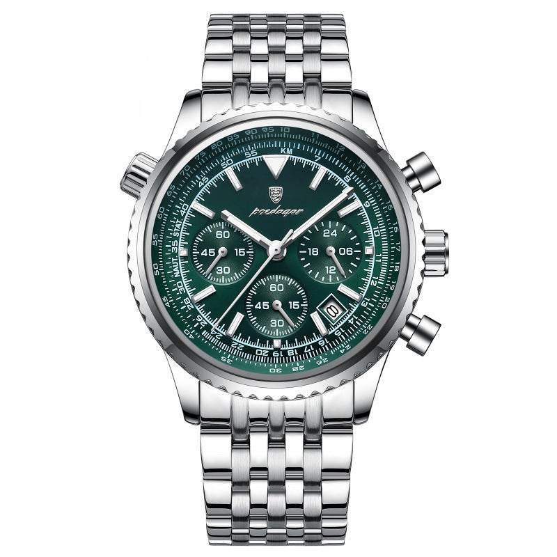 Men's Waterproof Luminous Quartz Watch - Multi-Function & Stylish Design - Buy Center