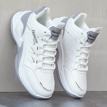 Buy Center Versatile Men's Casual Shoes - Solid Color, PU Upper - Buy Center