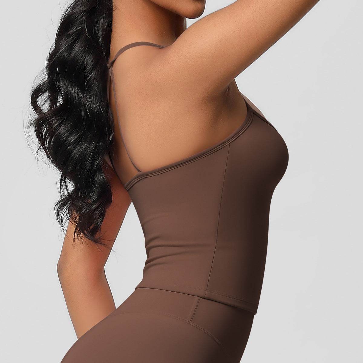 Buycenter Double-Sided Tight Beauty Exercise Vest - Maroon & Black Options - Buy Center