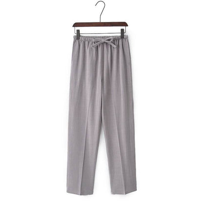 Men's Linen Casual Oversized Pants - Lightweight & Breathable Styles - Buy Center