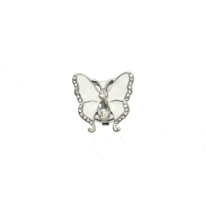 Elegant Women's Butterfly Rhinestone Cufflinks - Stylish 3D Design 2025 - Buy Center
