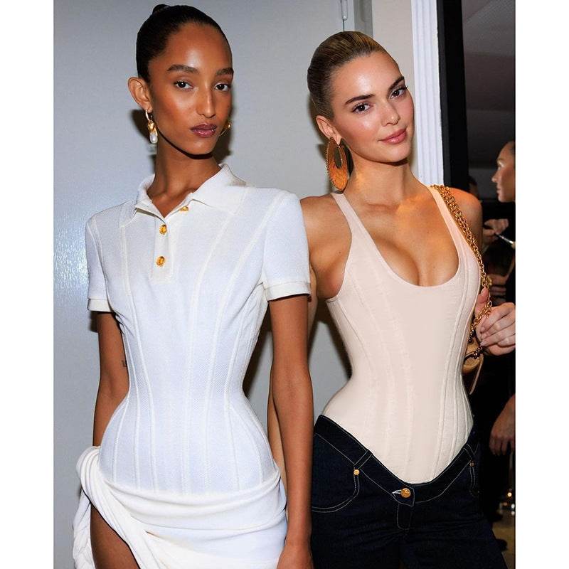 Buycenter Women's Casual Vest - Slim Fit, Light Apricot & Black Options - Buy Center