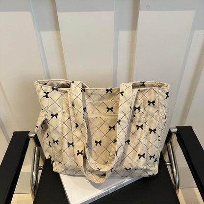 Buycenter Simple Stylish Underarm Tote Bag - Trendy Canvas Clutch - Buy Center